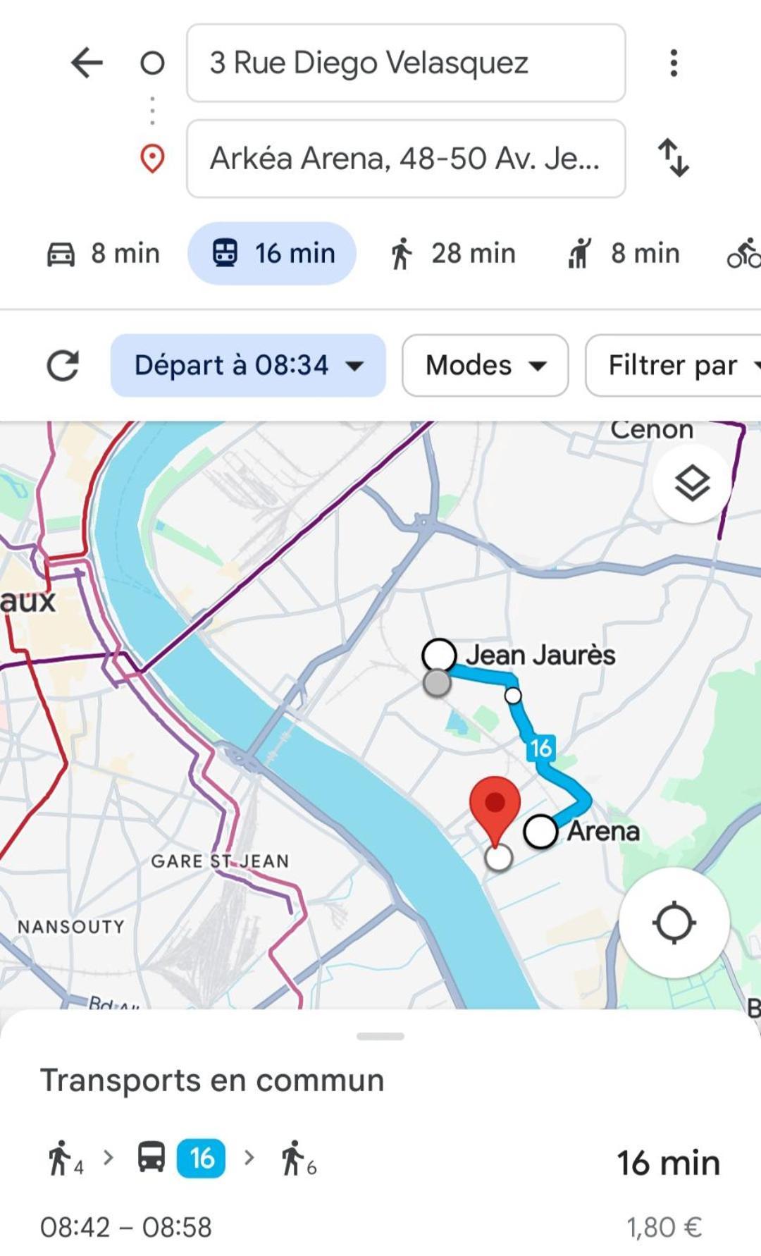 Appartement A Floirac Avec 2 Chambres, Un Parking Prive, Une Terrasse, A 5 Minutes En Voiture De L'Arkea Arena De Bordeaux Bagian luar foto